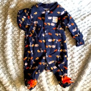 3 Set Newborn Boy PJs